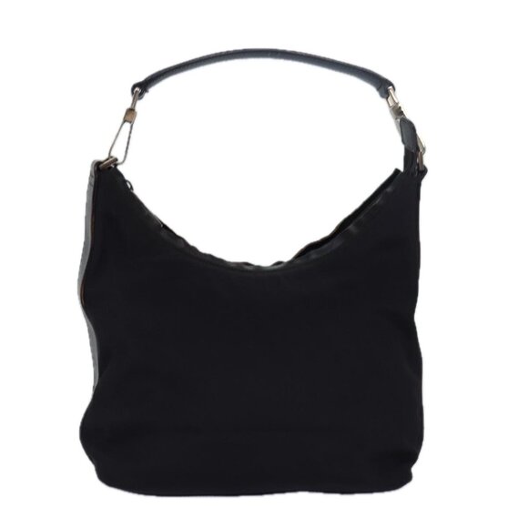 Gucci Dark Brown Nylon Shoulder Bag - Picture 2 of 11